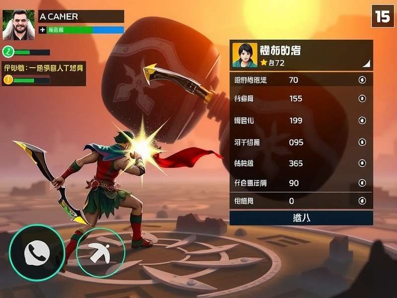 Pepper Warrior Blitz character customization screen